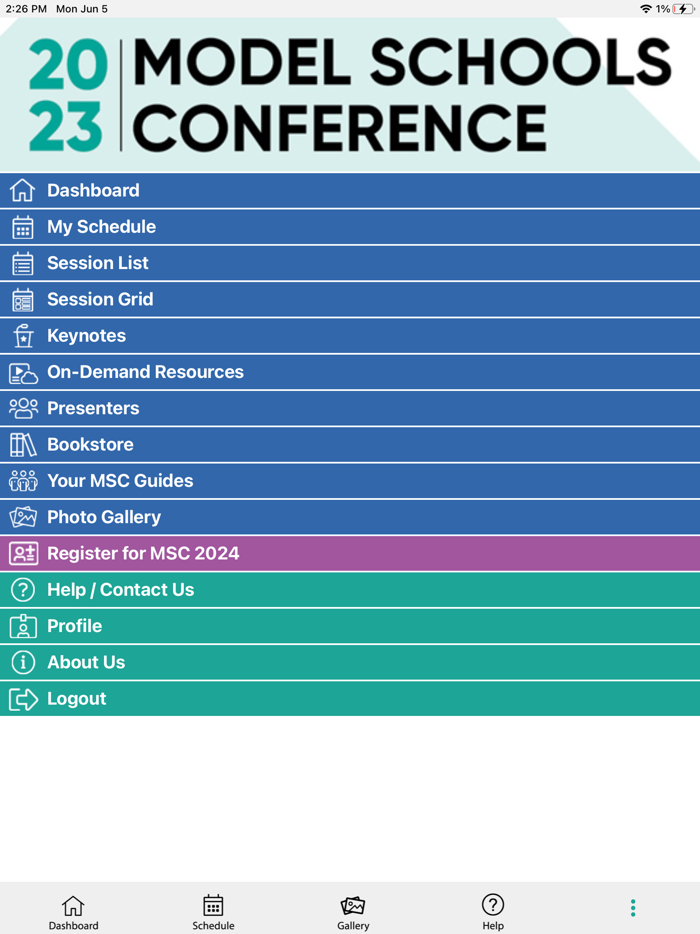 Model Schools Conference