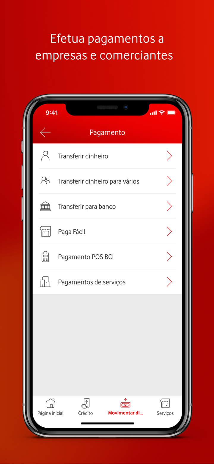Meu M-Pesa Moçambique screenshot 2