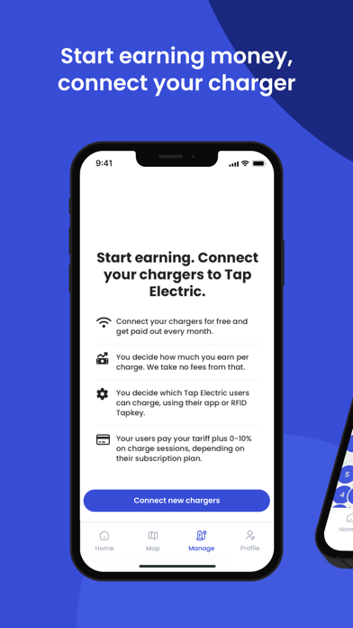 Tap Electric: EV charging Screenshot