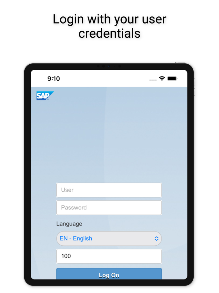 Ahli Hospital SAP Fiori app