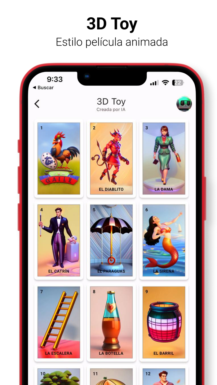 Baraja lotería mexicana