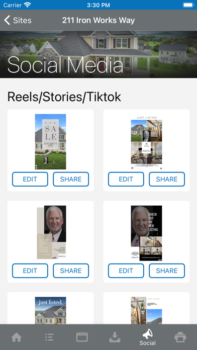Real Estate Exposures Screenshot