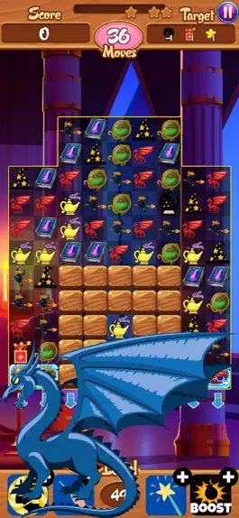 Game screenshot Lost Magic Throne Match3 hack