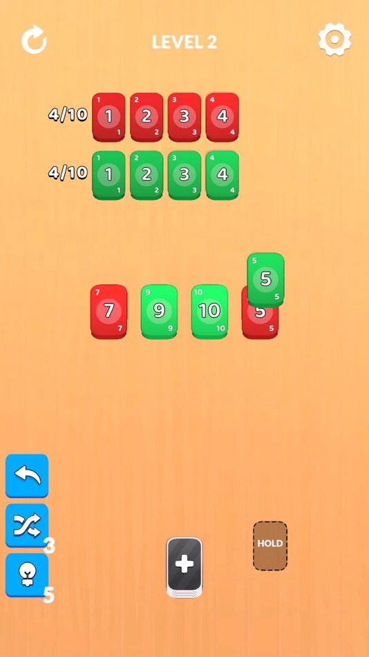 #3. Sort Cards (iOS) 由: Berat Oguz