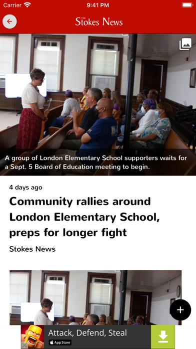 The Stokes News eEdition Screenshot