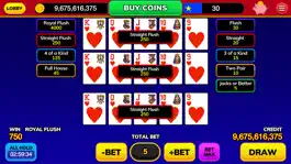 Game screenshot MyVegas Video Poker apk