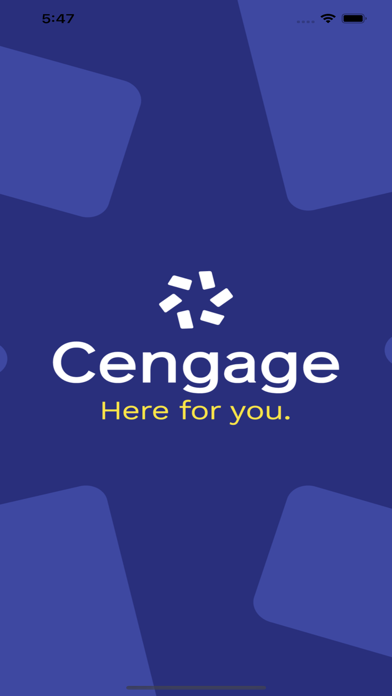 Cengage Events Screenshot