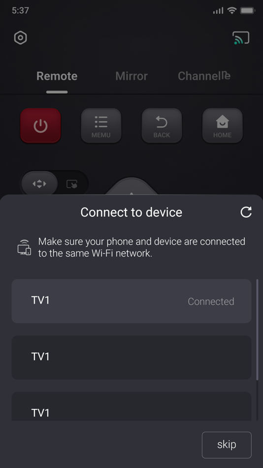 #2. Universal All TV Remote (iOS) 由: Pin Creation Technology Co., Ltd.