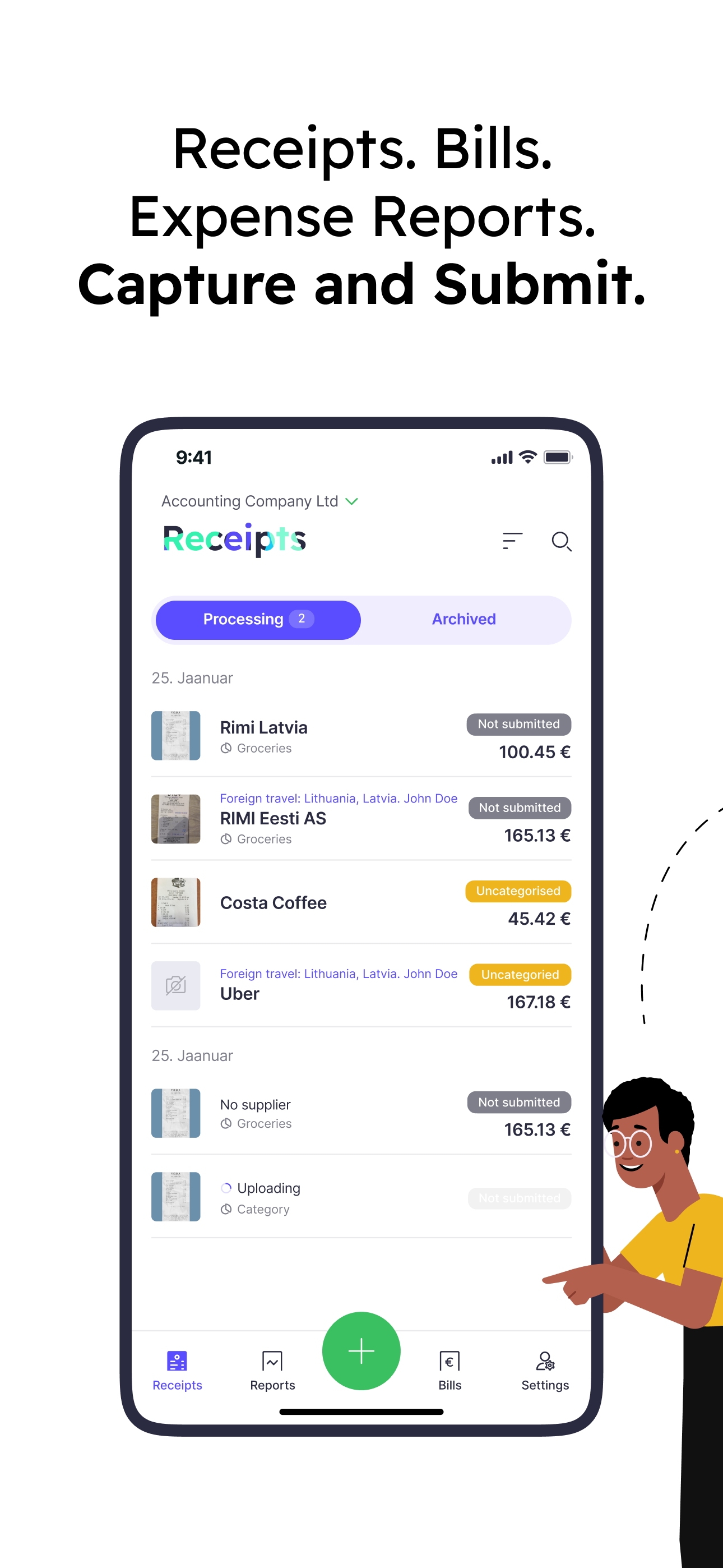 Envoice - Bills & Expenses