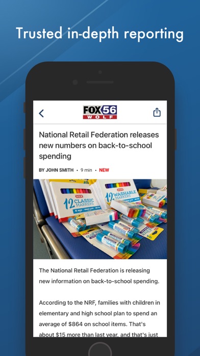 WOLF FOX 56 News Screenshot
