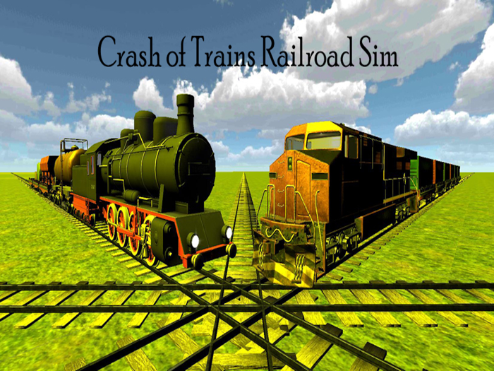 Crash of Trains Railroad Sim