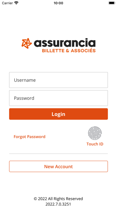 Assurancia Billette Screenshot