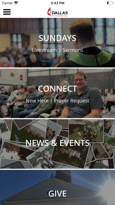Dallas FUMC Screenshot