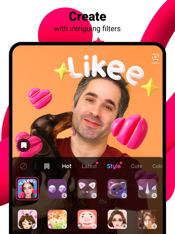 Screenshot #5 pour Likee - App de vidéos courtes
