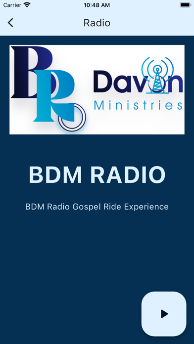 BDM. Radio Screenshot