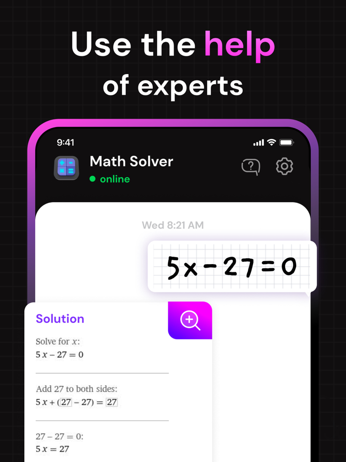 The Math and Solve Problem арр