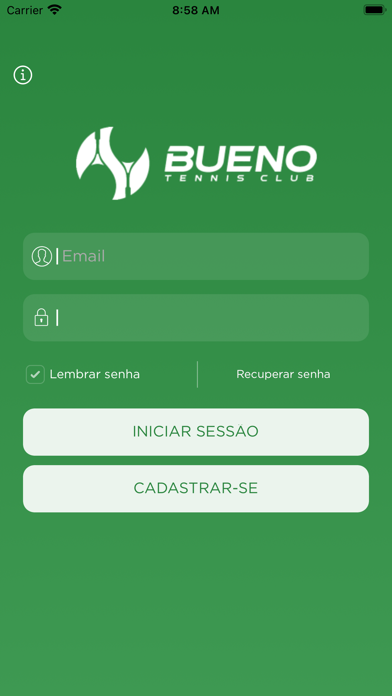 Bueno Tennis Club Screenshot