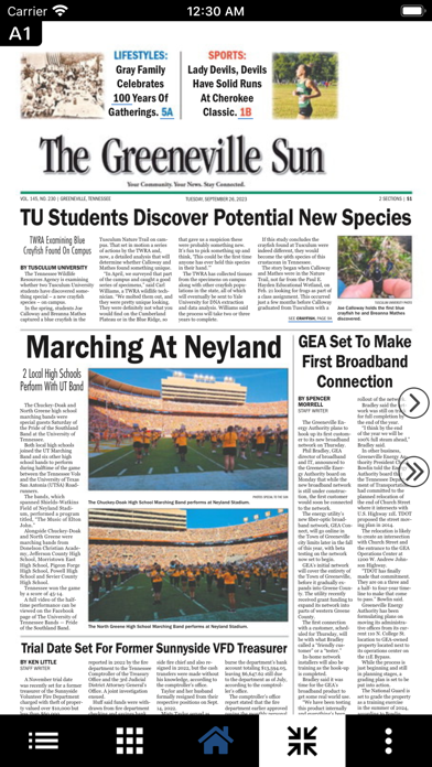 The Greeneville Sun Screenshot