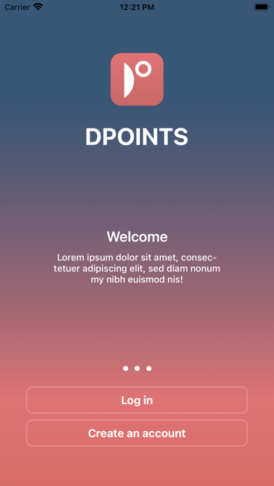 DPoints App Screenshot
