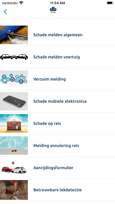 De Boer Kantoren Screenshot