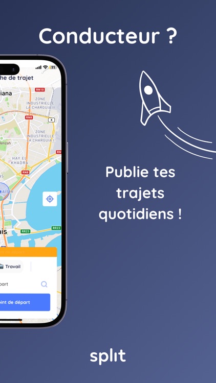 Split - Partagez vos trajets