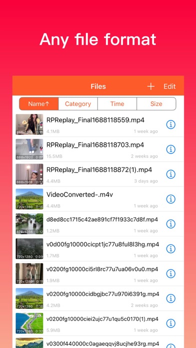 Video Converter - mp4 to mp3 Screenshot