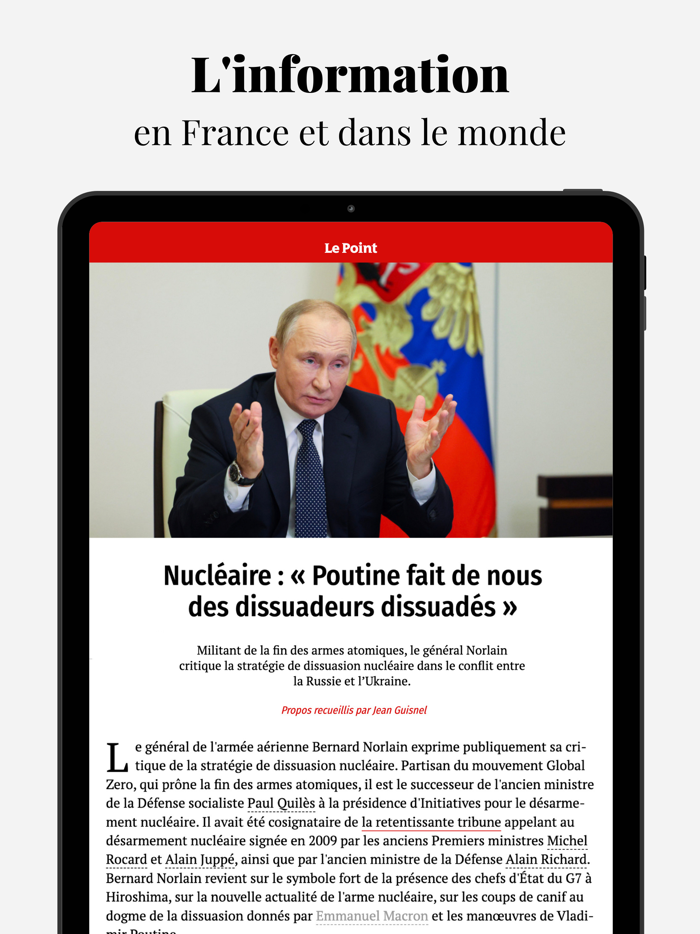 Le Point  Actualités and Info