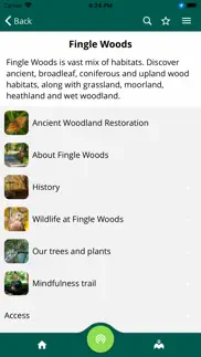 fingle woods iphone screenshot 1