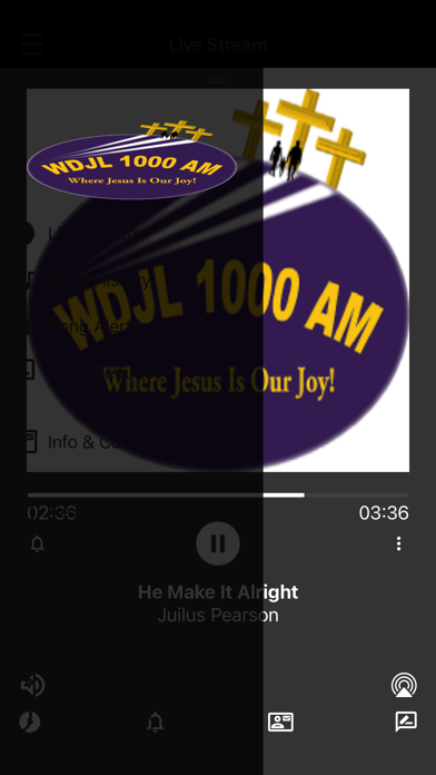 WDJL 1000 AM Screenshot