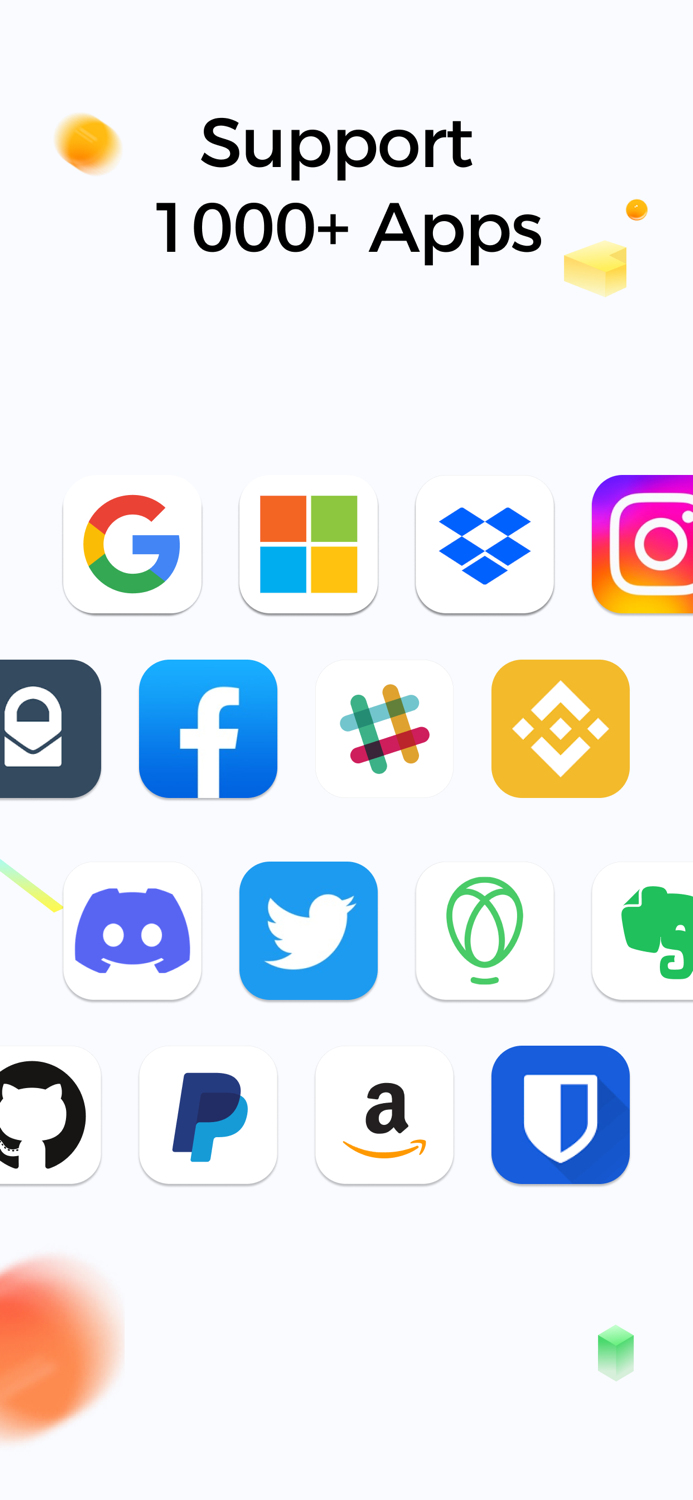 Authenticator App and Password 