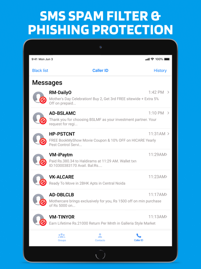 Caller ID and Spam Call Blocker