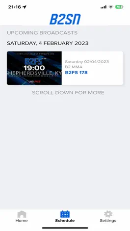 Game screenshot B2 Sports Network apk