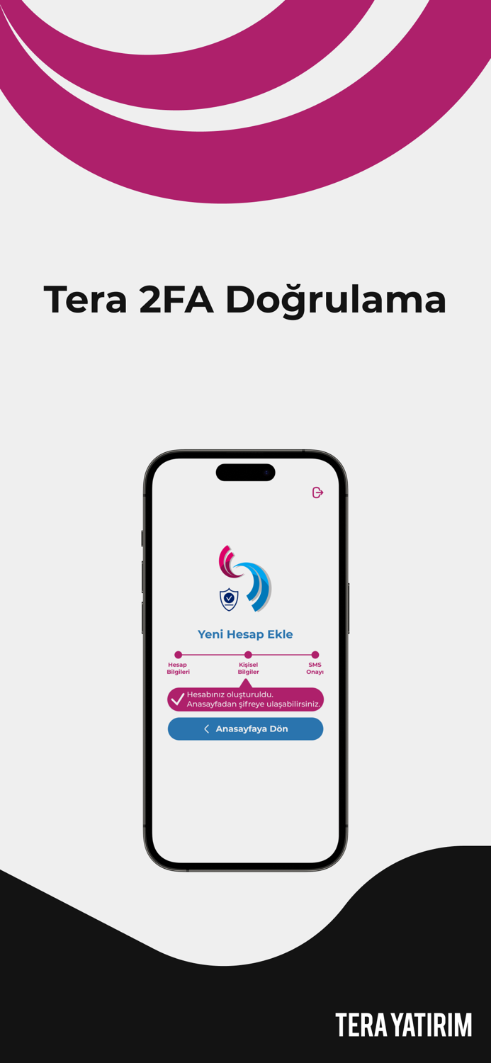 Tera 2FA Doğrulama