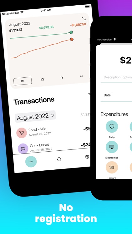 Budget & Expense Tracker Monee
