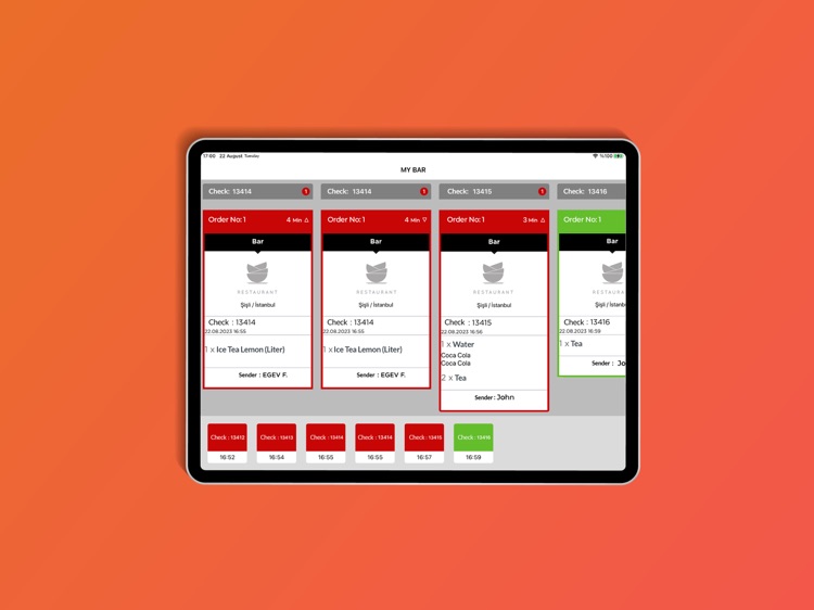 HotelRunner POS Screen Printer