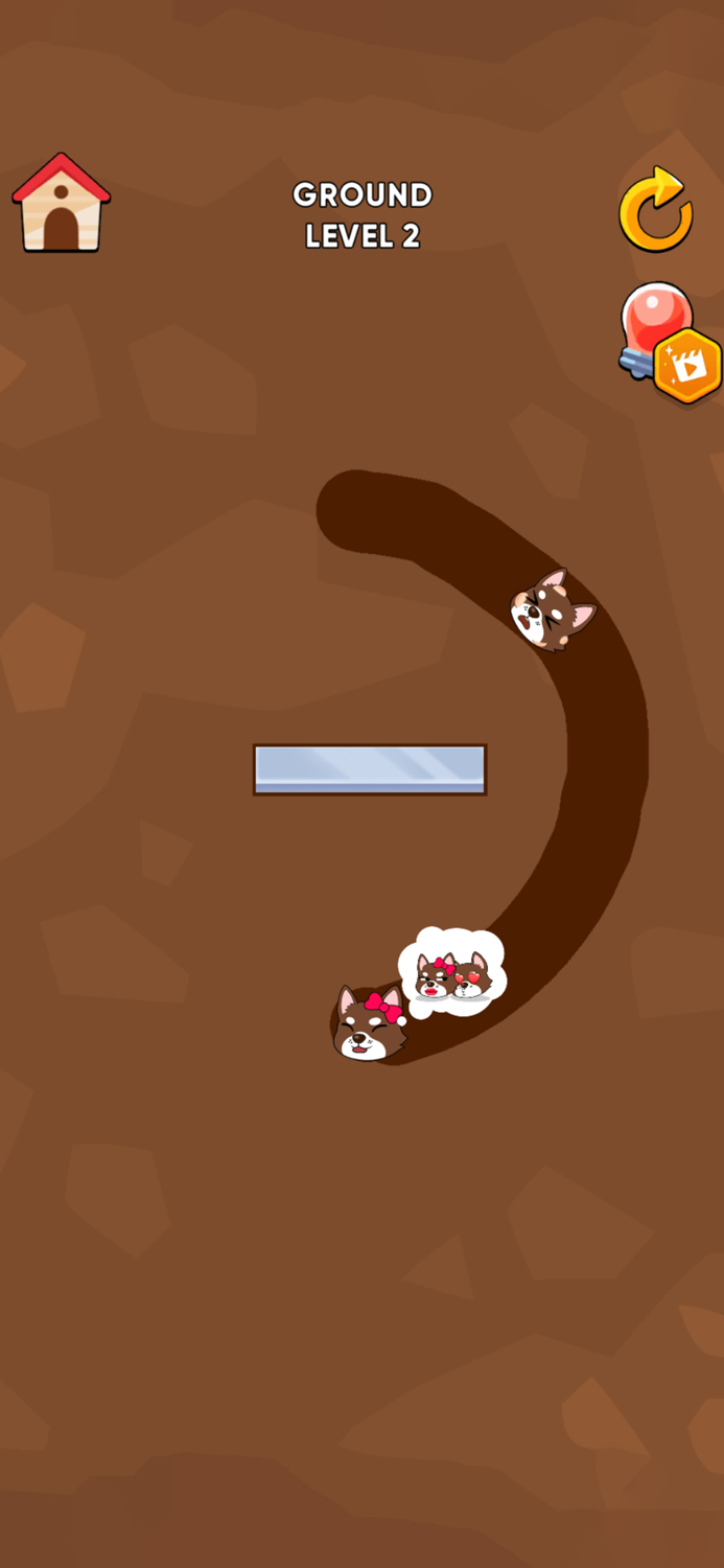 Connect The Dogs Draw Puzzle