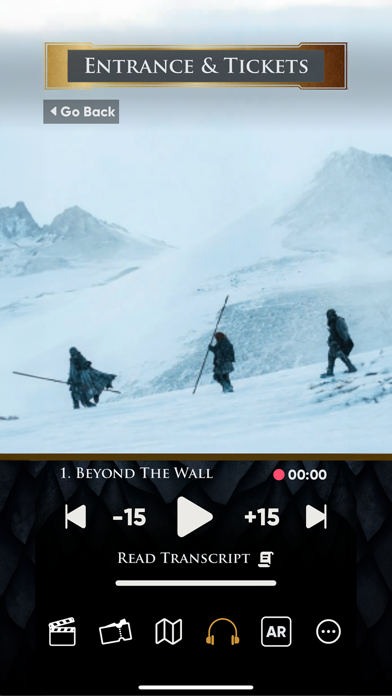 Game of Thrones Studio Tour Screenshot