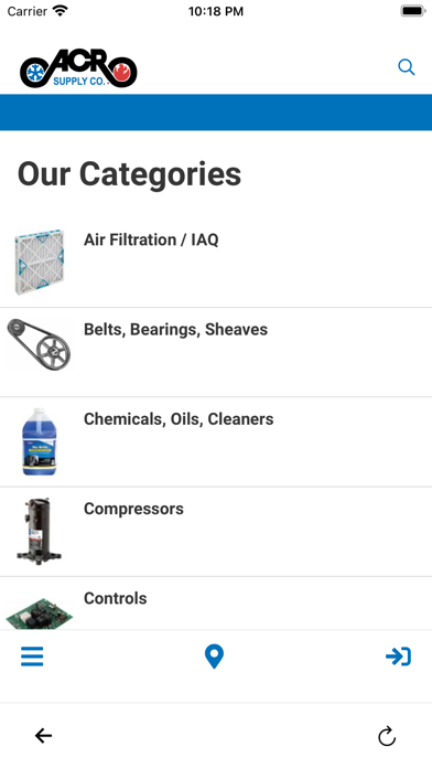 ACR Supply Store Screenshot