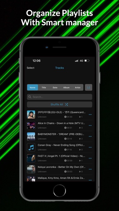 Screenshot #3 pour Offline Music Player: Mp3, Mp4