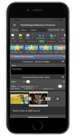 Game screenshot PhotoStage Slideshow Maker apk