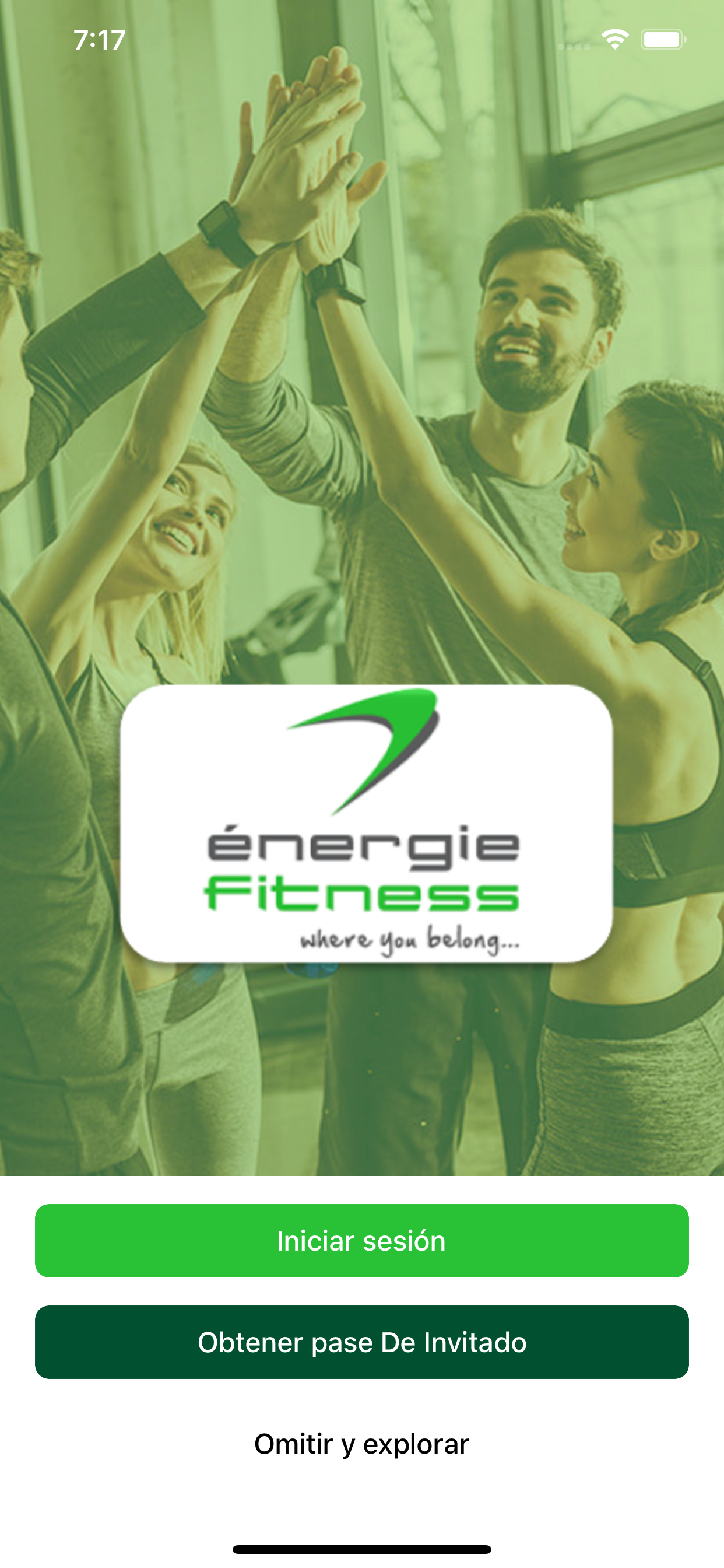 énergie Fitness Iberia.