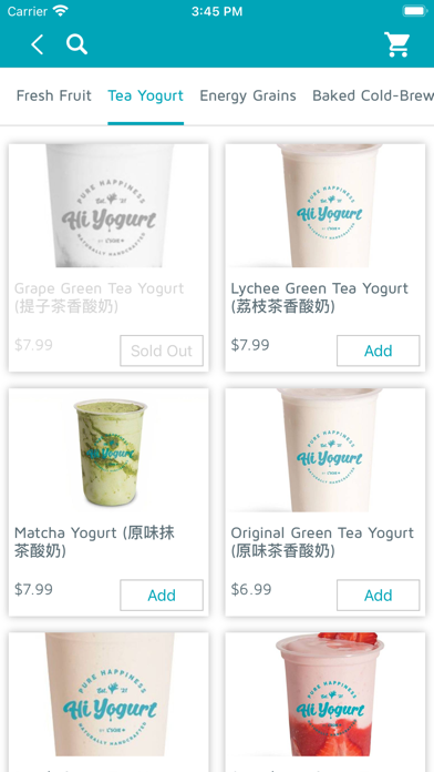 Hi Yogurt Official Screenshot