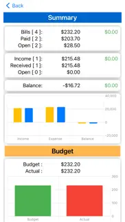 mobill budget iphone screenshot 3