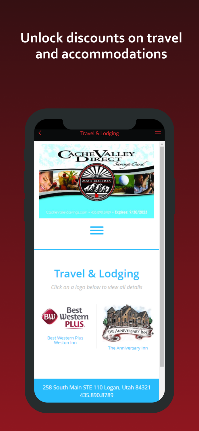 Cache Valley Direct Card