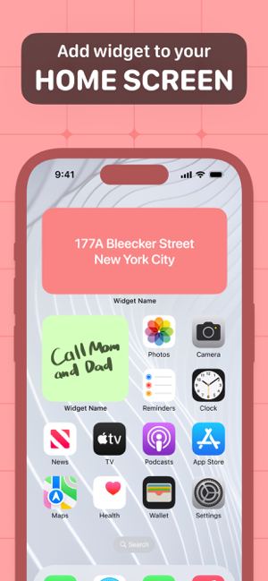 ‎Sticky Notes Widget Screenshot