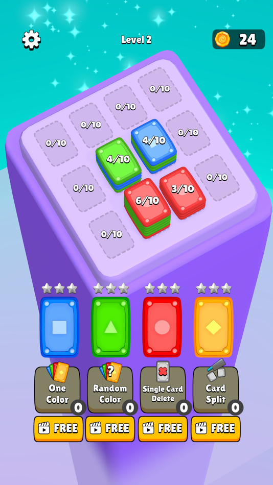 #9. Shuffle And Scratch (iOS) 由: FLUSH GAMES OYUN YAZILIM VE BILGI TEKNOLOJILERI ANONIM SIRKETI
