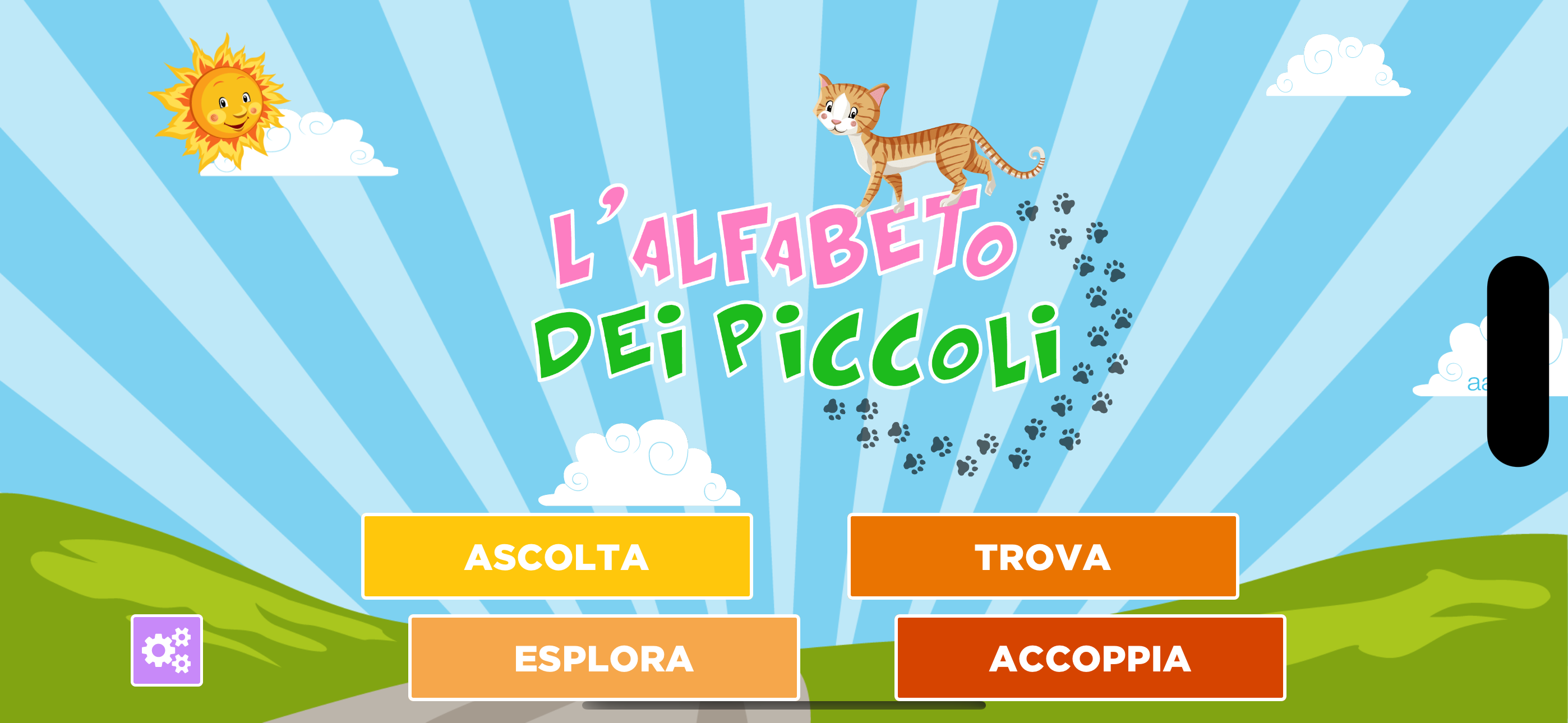 ABC Italian Alphabet for kids