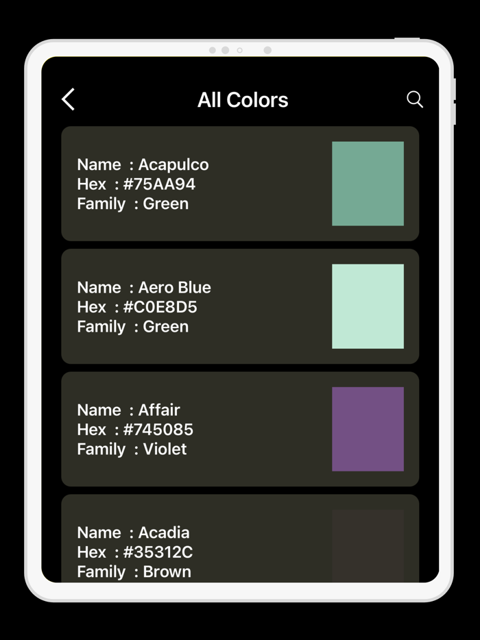 Color Name Picker - Blind Test