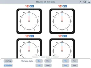 Outil Heures et minutes screenshot #4 for iPad