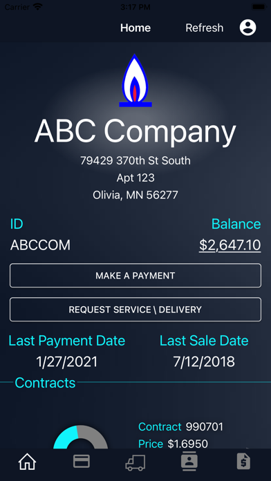 Potts Gas Company Screenshot